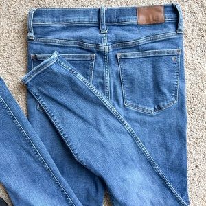 Madewell 10” Highrise Skinny Jeans